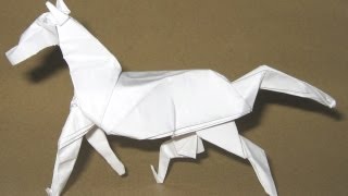 Origami Horse by David Brill Part 3 of 4 [upl. by Keene]