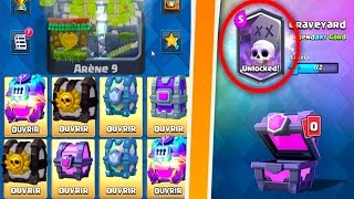 Clash Royale  ENORME OUVERTURE DE TOUS LES COFFRES LEGENDAIRES  ABOS [upl. by Ytte760]