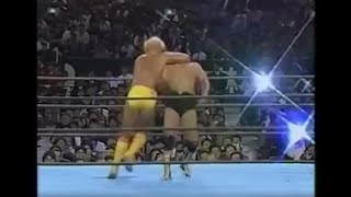 Hulk Hogan vs Genichiro Tenryu 1991 12 12 [upl. by Janos844]