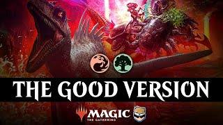 The dinosaur deck that wins ranked games  Standard MTG Arena [upl. by Henrietta]