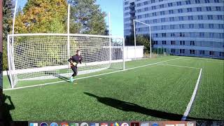 Goalkeeper Training Drills  Day 9 [upl. by Carisa]