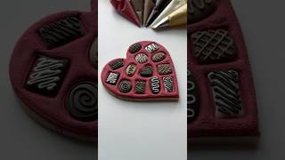 Box of chocolates cookie💝🍫 recipes and guides linked in bio cookiedecorating asmr satisfying [upl. by Proffitt899]