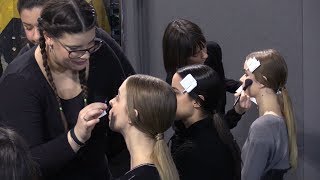 Il backstage di una sfilata di Alta Moda by REA Academy [upl. by Enetsuj124]