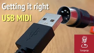 USB amp MIDI Everything you need to know to get it right USB MIDI Host vs Interface explained [upl. by Niltak]