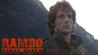 Final Fight Rambo vs The Sheriff Scene  Rambo First Blood [upl. by Susannah]