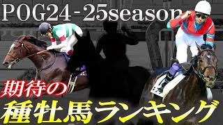 【pog2425】次期POGシーズン期待の種牡馬ランキング！戦国時代に輝くSランクはあの名馬！【種牡馬】 [upl. by Barbaraanne908]