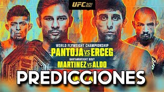 Análisis y PREDICCIONES COMPLETAS de UFC 301  Pantoja vs Erceg  Next MMA [upl. by Ahsienyt]