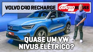 Volvo C40 o SUV cupê mais rápido que Porsche  Quatro Rodas [upl. by Beverlee560]