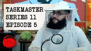 Series 11 Episode 5  Slap And Tong  Full Episode  Taskmaster [upl. by Alfonzo]