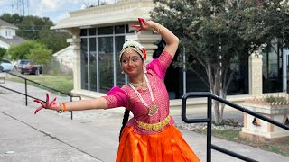 Shantakaram Bhujagashayanam  Slokam  Sathvika  Bharatanatyam Dance [upl. by Minor159]