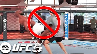 No More Knee Elbow Spam In UFC 5 [upl. by Gora562]