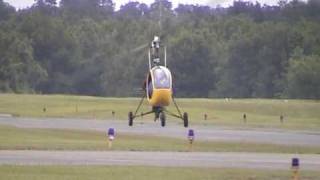 The new RFD Eagle XG gyrocopter at Bensen Days 2009 [upl. by Niboc]