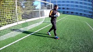 Goalkeeper Training Drills Day 5 [upl. by Attena]