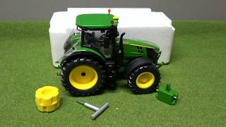 John Deere 7310R  Wiking 132  modelerolniczepl [upl. by Eitsrik]