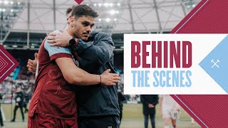 Hammers Score Two Goals In Six Minutes  West Ham 20 Manchester United  Behind the Scenes [upl. by Ruberta]