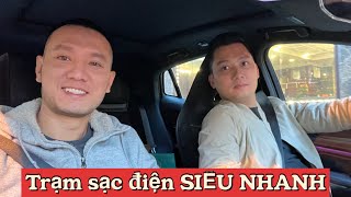 30 phút có 300km  Trạm sạc điện siêu nhanh tại Đà Nẵng của Vinfast [upl. by Som856]