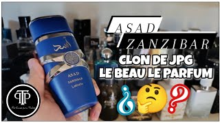 💥 ASAD ZANZIBAR 🥥 Perfume de LATTAFA  ¿Clon de JPG Le Beau Le Parfum  🤔 [upl. by Brand]