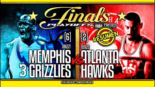 RESUMEN FINALS P1 00 Memphis VS Atlanta  ONeal VS Chamberlain nba basketball highlights [upl. by Busiek274]