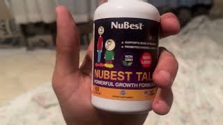 Nubest 10 Height Growth Supplement Review [upl. by Barbara-Anne611]