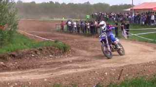 Yamafia Team Racing  Course motocross Châteauroux Le tourneix [upl. by Ahsinev]