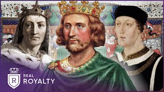 From Plantagenets To Yorkists The Monarchs Of The Middle Ages  Kings amp Queens  Real Royalty [upl. by Amahs]