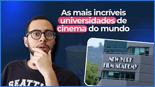 Conheça as MELHORES UNIVERSIDADES DE CINEMA do mundo COM BOLSA NO EXTERIOR [upl. by Inail557]