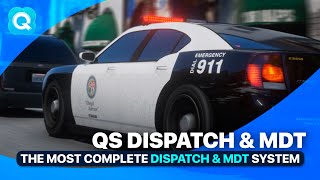 QBESX Quasar Dispatch and MDT 20  The most complete FiveM system [upl. by Notlem961]