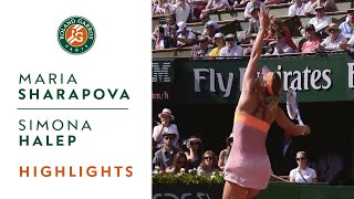 Maria Sharapova v Simona Halep Highlights  Womens Final 2014  RolandGarros [upl. by Holly]