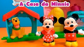 Casa da Minnie Mouse do Mickey Mouse e do Pluto mickeymouse minniemouse disney [upl. by Sletten]