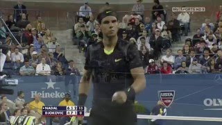 Nadal v Djokovic  Us Open 2010 Final  720p50 [upl. by Aver654]