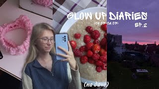 GLOW UP DIARIES EP2 на даче  новая рутина дачные дела атмосфера и эстетика [upl. by Uis958]