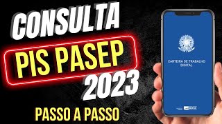 💸 LIBERADO Como Consultar VALOR do PISPASEP 2023 ABONO SALARIAL  PASSO A PASSO pelo APLICATIVO [upl. by Virgil]