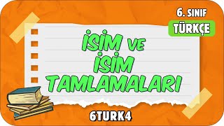 İsim ve İsim Tamlamaları 📙 tonguçCUP 1Sezon  6TURK4 2024 [upl. by Jakob292]