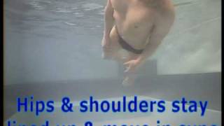 Total Immersion Freestyle Swimming  Active Balance Drill [upl. by Yarahs599]