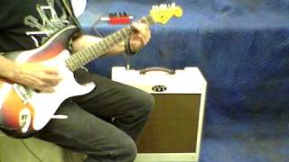 VVT Fralin Amp with Strat and OD Pedal Demo [upl. by Ahtis]