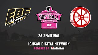 2024 IGHSAU State Softball 2A Semifinal Audubon vs EddyvilleBlakesburgFremont [upl. by Adlesirhc245]