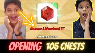 Will I Get Leeching 3 Opening 105 Chests In Blockman Go [upl. by Lubow]