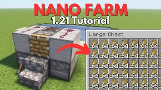 EASY Nano Crop Farm 121 Really Fast Crops [upl. by Sil658]