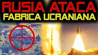 🔴 IMPACTO DIRECTO 🔴 ISKANDER RUSO DESTROZA FABRICA DE DRONES UCRANIANOS 🔴 [upl. by Marin]