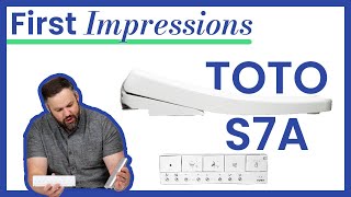 TOTO Washlet S7A First Impressions  Many Bidets Review [upl. by Retxed]