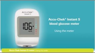 New Accu Chek Instant S  How to use video English [upl. by Laurence]