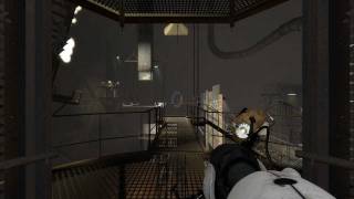 Portal 2 walkthrough  Chapter 7 The Reunion  Enrichment Sphere 5 [upl. by Annette]