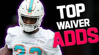 Top Waiver Wire Adds for Week 6 Fantasy Football [upl. by Llorrac]