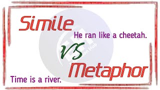 Difference between Simile and MetaphorSimile vs Metaphor with exampleseducationhub by Mam Abbasi [upl. by Artnoed112]