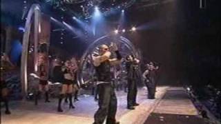 We will rock you Brit Awards 2000 FIVE featuring Queen [upl. by Nnaeilsel]