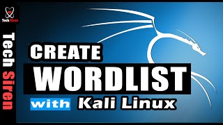 How to create wordlist in kali linux [upl. by Haidadej]