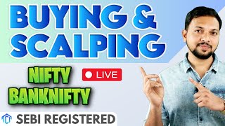 Live Trading BankNifty Nifty Options Buying  Live Stock Market Analysis  Live 100124 [upl. by Aniaz]