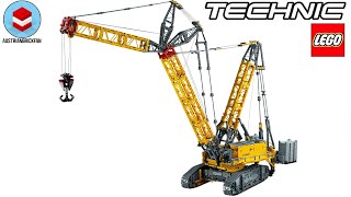 LEGO Technic 42146 Liebherr Crawler Crane LR 13000  LEGO Speed Build Review [upl. by Eirrot699]