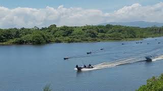 Competencia de Cayucos para Hombres En Santa Rosa de Aguan [upl. by Normi21]