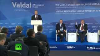 Rede von Präsident Wladimir Putin in Valdai Deutsch Teil 1 [upl. by Oiretule]